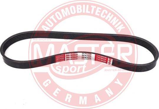 MASTER-SPORT GERMANY 5PK720-PCS-MS - Пистов ремък vvparts.bg