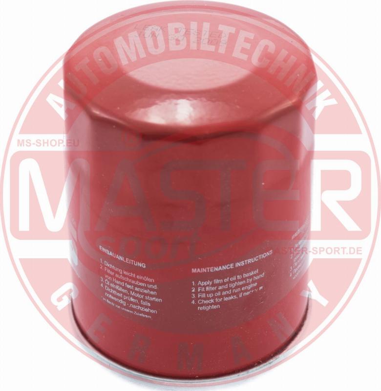 MASTER-SPORT GERMANY 610/4-OF-PCS-MS - Маслен филтър vvparts.bg