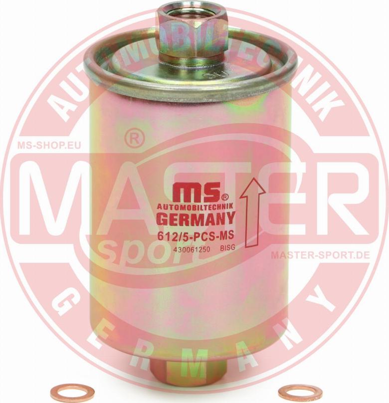 MASTER-SPORT GERMANY 612/5-PCS-MS - Горивен филтър vvparts.bg