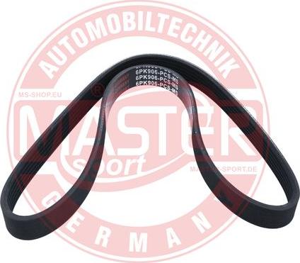 MASTER-SPORT GERMANY 6PK906-PCS-MS - Пистов ремък vvparts.bg