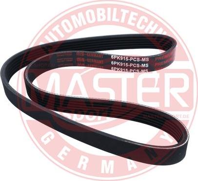 MASTER-SPORT GERMANY 6PK915-PCS-MS - Пистов ремък vvparts.bg