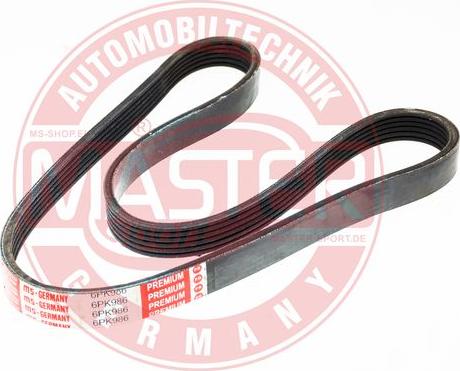 MASTER-SPORT GERMANY 6PK986-PCS-MS - Пистов ремък vvparts.bg