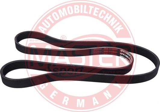 MASTER-SPORT GERMANY 6PK1400-PCS-MS - Пистов ремък vvparts.bg