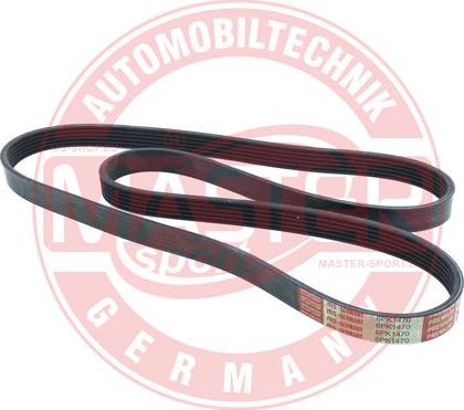 MASTER-SPORT GERMANY 6PK1470-PCS-MS - Пистов ремък vvparts.bg