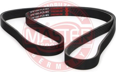 MASTER-SPORT GERMANY 6PK1580-PCS-MS - Пистов ремък vvparts.bg