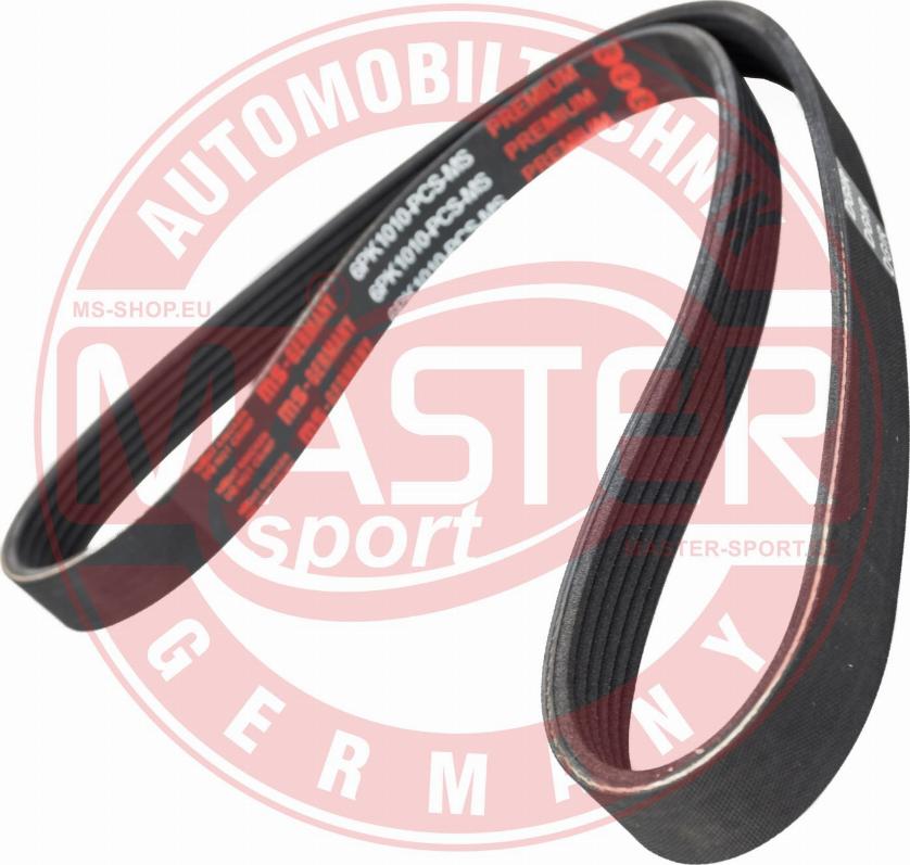 MASTER-SPORT GERMANY 6PK1010-PCS-MS - Пистов ремък vvparts.bg