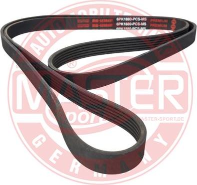 MASTER-SPORT GERMANY 6PK1880-PCS-MS - Пистов ремък vvparts.bg