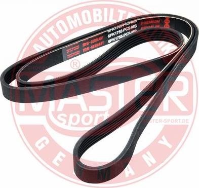 MASTER-SPORT GERMANY 6PK1755-PCS-MS - Пистов ремък vvparts.bg