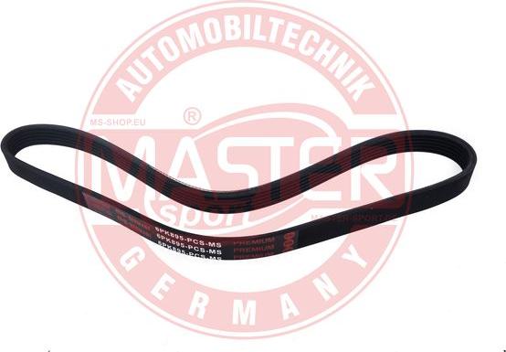 MASTER-SPORT GERMANY 6PK895-PCS-MS - Пистов ремък vvparts.bg