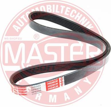 MASTER-SPORT GERMANY 6PK893-PCS-MS - Пистов ремък vvparts.bg