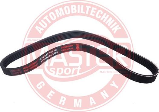 MASTER-SPORT GERMANY 6PK800-PCS-MS - Пистов ремък vvparts.bg