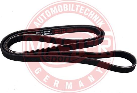 MASTER-SPORT GERMANY 6PK2000-PCS-MS - Пистов ремък vvparts.bg