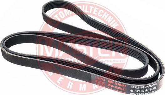 MASTER-SPORT GERMANY 6PK2169-PCS-MS - Пистов ремък vvparts.bg