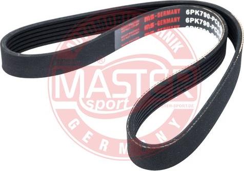 MASTER-SPORT GERMANY 6PK790-PCS-MS - Пистов ремък vvparts.bg