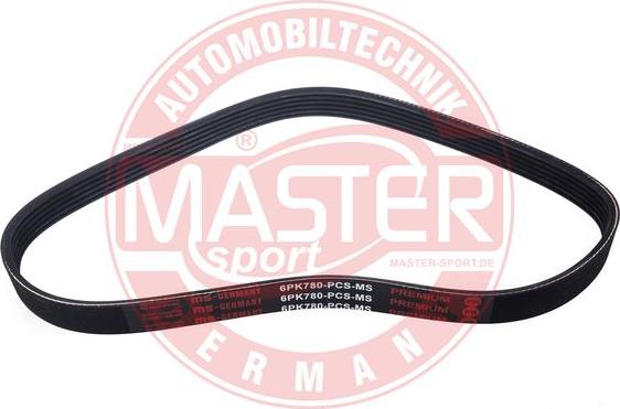 MASTER-SPORT GERMANY 6PK780-PCS-MS - Пистов ремък vvparts.bg