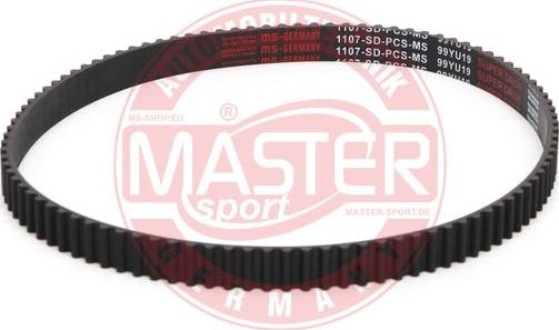 MASTER-SPORT GERMANY 1107-SD-PCS-MS - Ангренажен ремък vvparts.bg