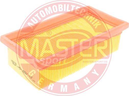 MASTER-SPORT GERMANY 1832/1-LF-PCS-MS - Въздушен филтър vvparts.bg