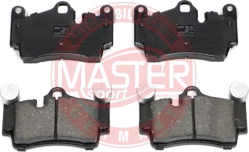 MASTER-SPORT GERMANY 13046049762N-SET-MS - Комплект спирачно феродо, дискови спирачки vvparts.bg