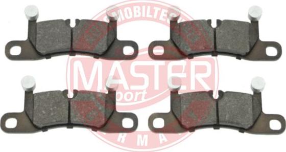 MASTER-SPORT GERMANY 13046048722N-SET-MS - Комплект спирачно феродо, дискови спирачки vvparts.bg