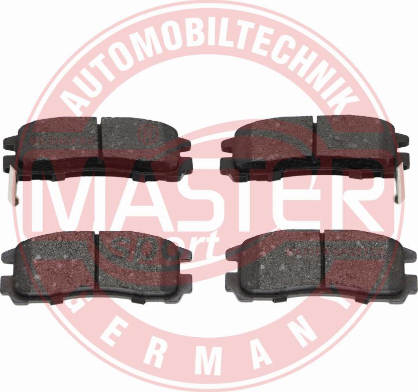 MASTER-SPORT GERMANY 13046059802N-SET-MS - Комплект спирачно феродо, дискови спирачки vvparts.bg