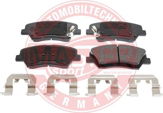 MASTER-SPORT GERMANY 13046056452N-SET-MS - Комплект спирачно феродо, дискови спирачки vvparts.bg