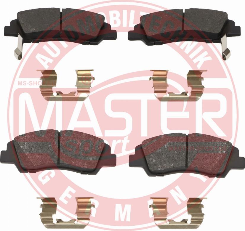 MASTER-SPORT GERMANY 13046056532N-SET-MS - Комплект спирачно феродо, дискови спирачки vvparts.bg