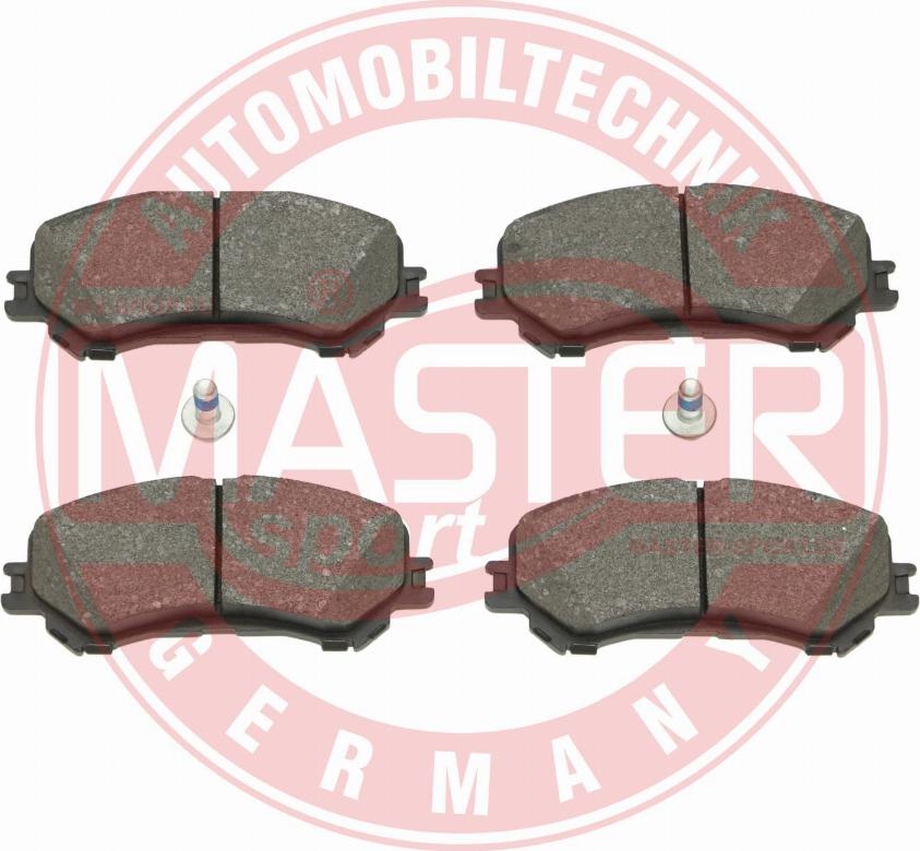 MASTER-SPORT GERMANY 13046056852N-SET-MS - Комплект спирачно феродо, дискови спирачки vvparts.bg