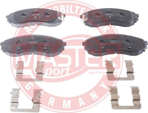 MASTER-SPORT GERMANY 13046057992N-SET-MS - Комплект спирачно феродо, дискови спирачки vvparts.bg