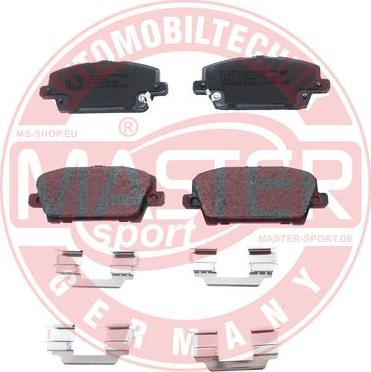 MASTER-SPORT GERMANY 13046057562N-SET-MS - Комплект спирачно феродо, дискови спирачки vvparts.bg