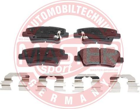 MASTER-SPORT GERMANY 13046057862N-SET-MS - Комплект спирачно феродо, дискови спирачки vvparts.bg