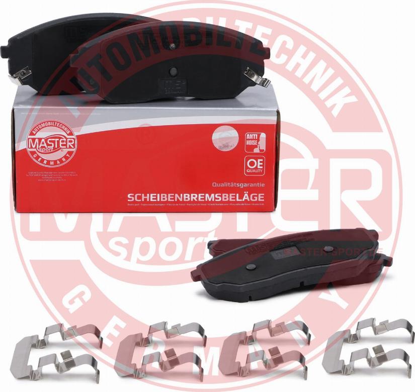 MASTER-SPORT GERMANY 13046057722N-SET-MS - Комплект спирачно феродо, дискови спирачки vvparts.bg