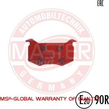 MASTER-SPORT GERMANY 13046080072E-SET-MS - Комплект спирачно феродо, дискови спирачки vvparts.bg