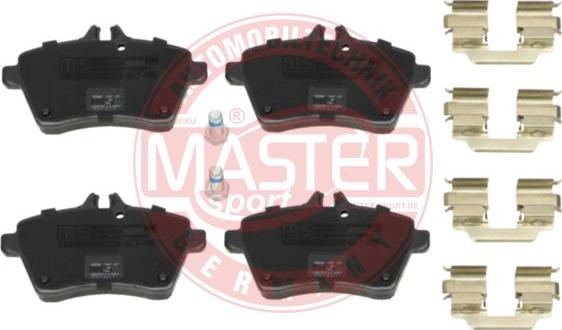 MASTER-SPORT GERMANY 13046028852N-SET-MS - Комплект спирачно феродо, дискови спирачки vvparts.bg