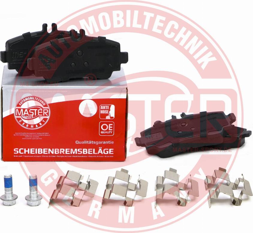 MASTER-SPORT GERMANY 13046028332N-SET-MS - Комплект спирачно феродо, дискови спирачки vvparts.bg