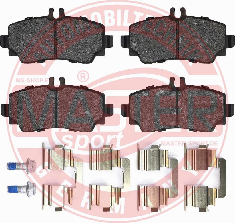 MASTER-SPORT GERMANY 13046028332N-SET-MS - Комплект спирачно феродо, дискови спирачки vvparts.bg