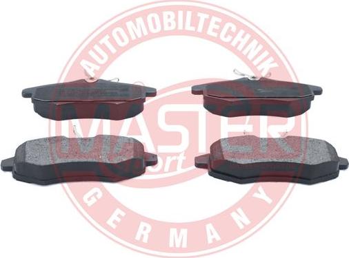 MASTER-SPORT GERMANY 13046028712N-SET-MS - Комплект спирачно феродо, дискови спирачки vvparts.bg