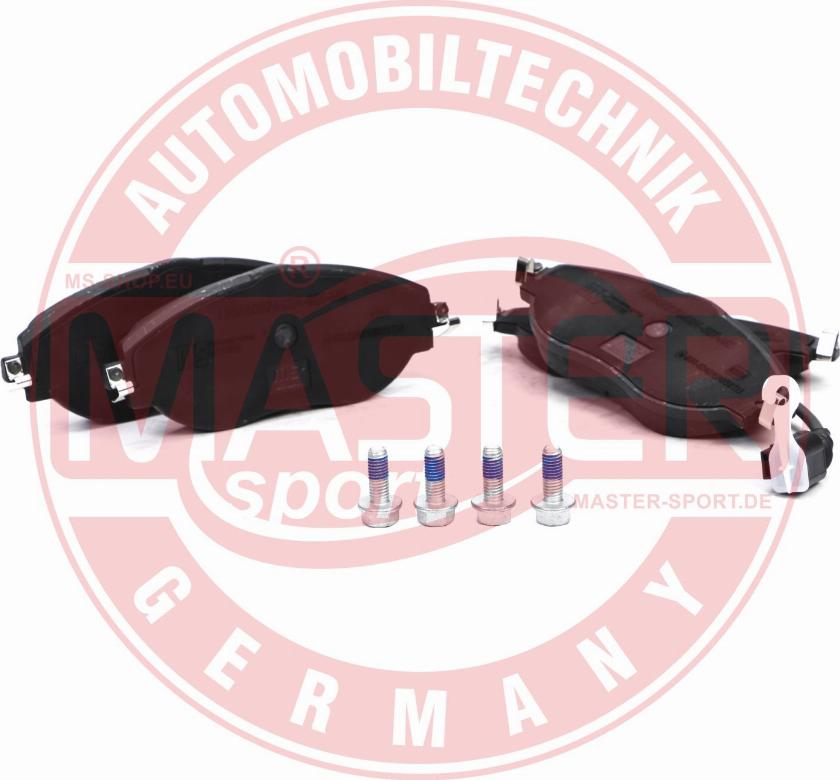 MASTER-SPORT GERMANY 13046027642N-SET-MS - Комплект спирачно феродо, дискови спирачки vvparts.bg