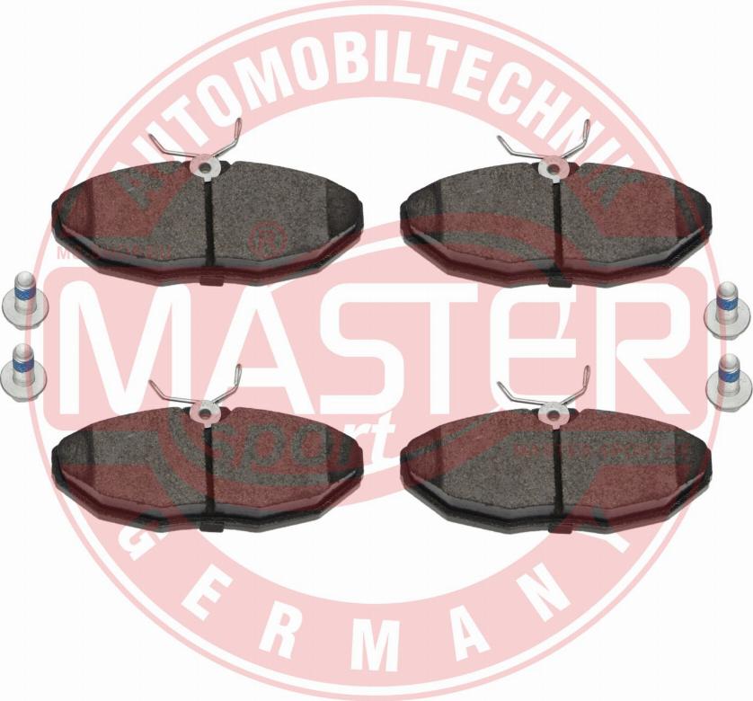 MASTER-SPORT GERMANY 13046027302N-SET-MS - Комплект спирачно феродо, дискови спирачки vvparts.bg