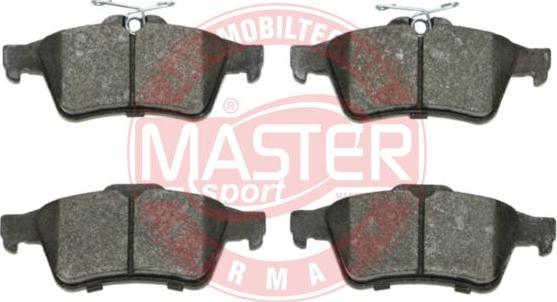 MASTER-SPORT GERMANY 13046072512N-SET-MS - Комплект спирачно феродо, дискови спирачки vvparts.bg