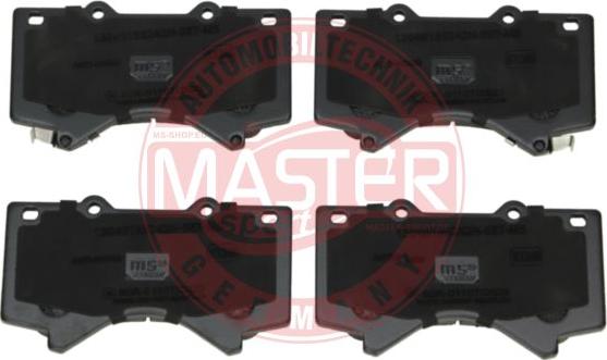 MASTER-SPORT GERMANY 13046135242N-SET-MS - Комплект спирачно феродо, дискови спирачки vvparts.bg