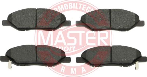 MASTER-SPORT GERMANY 13046135772N-SET-MS - Комплект спирачно феродо, дискови спирачки vvparts.bg