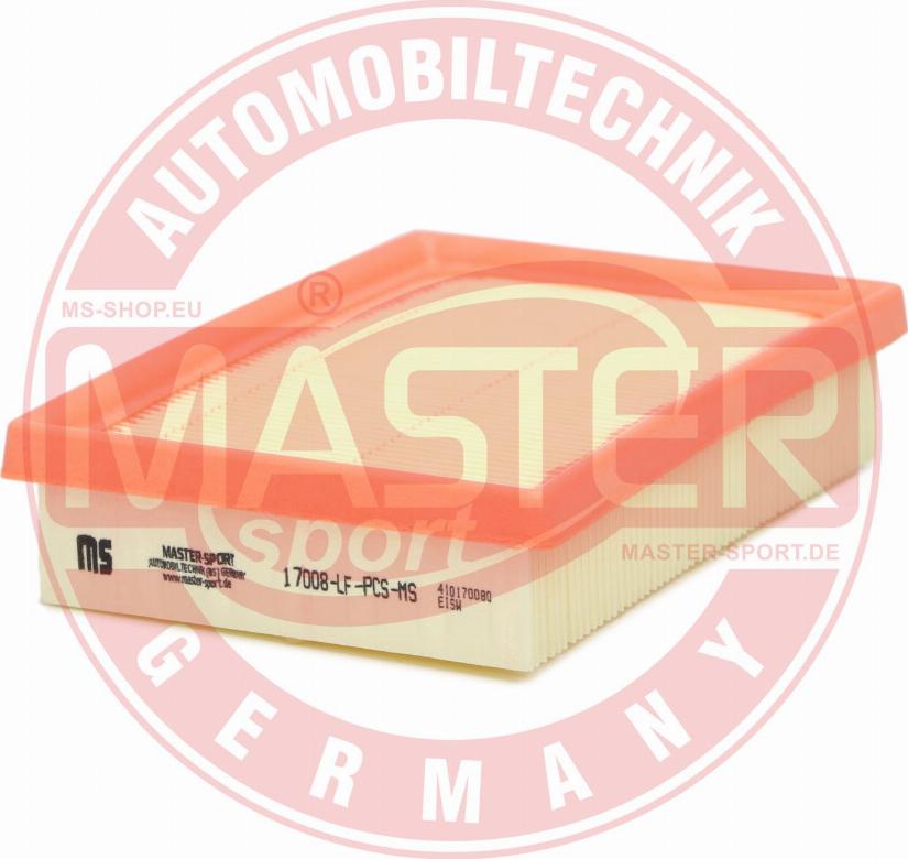 MASTER-SPORT GERMANY 17008-LF-PCS-MS - Въздушен филтър vvparts.bg