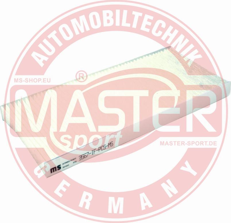 MASTER-SPORT GERMANY 3567-IF-PCS-MS - Филтър купе (поленов филтър) vvparts.bg