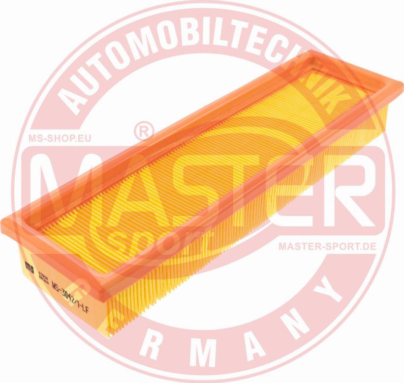 MASTER-SPORT GERMANY 3042/1-LF-PCS-MS - Въздушен филтър vvparts.bg