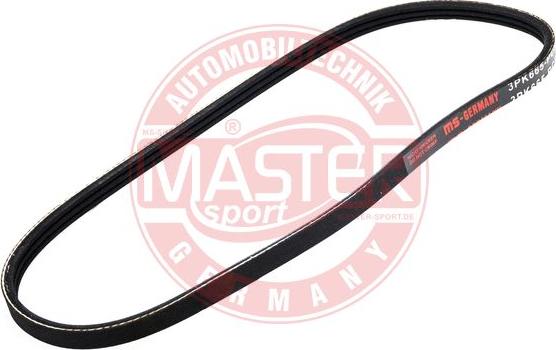 MASTER-SPORT GERMANY 3PK665-PCS-MS - Пистов ремък vvparts.bg