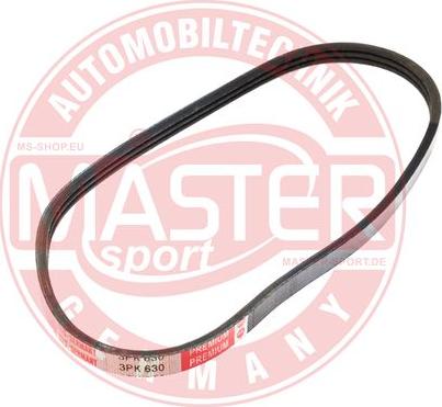 MASTER-SPORT GERMANY 3PK630-PCS-MS - Пистов ремък vvparts.bg