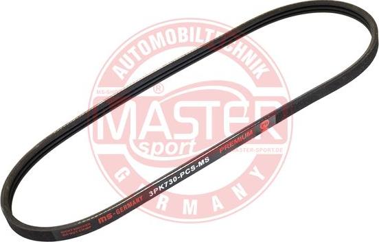 MASTER-SPORT GERMANY 3PK730-PCS-MS - Пистов ремък vvparts.bg