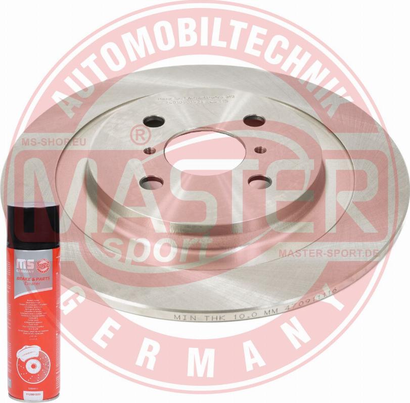 MASTER-SPORT GERMANY 24010901421-PCS-MSP - Спирачен диск vvparts.bg