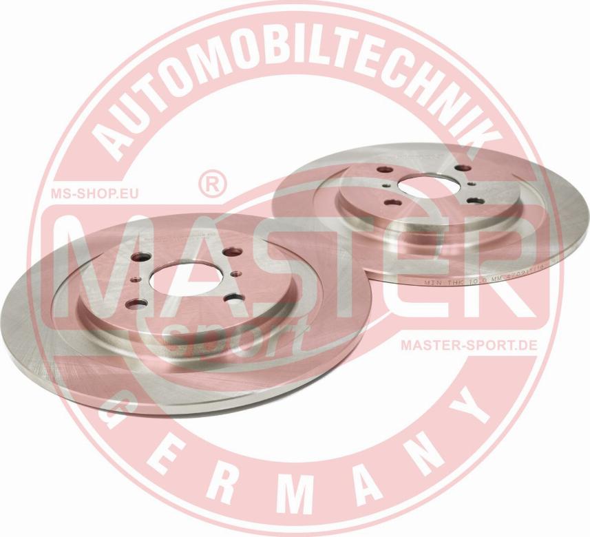 MASTER-SPORT GERMANY 24010901421-SET-MS - Спирачен диск vvparts.bg