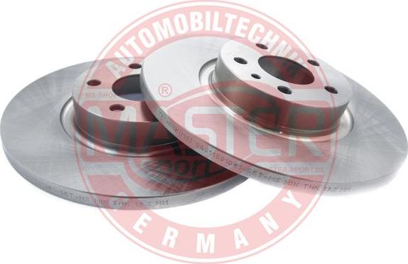 MASTER-SPORT GERMANY 24011501081-SET-MS - Спирачен диск vvparts.bg